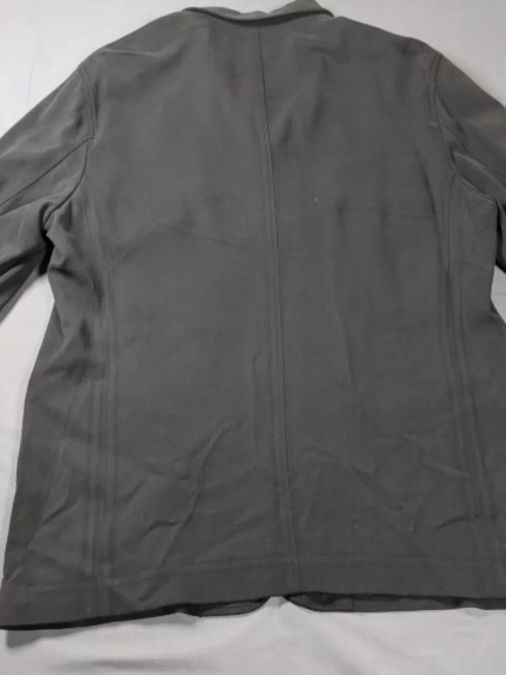 Tommy Bahama Blazer Mens XL Gray Island Soft Silk Cashmere Overcoat Jacket Lined